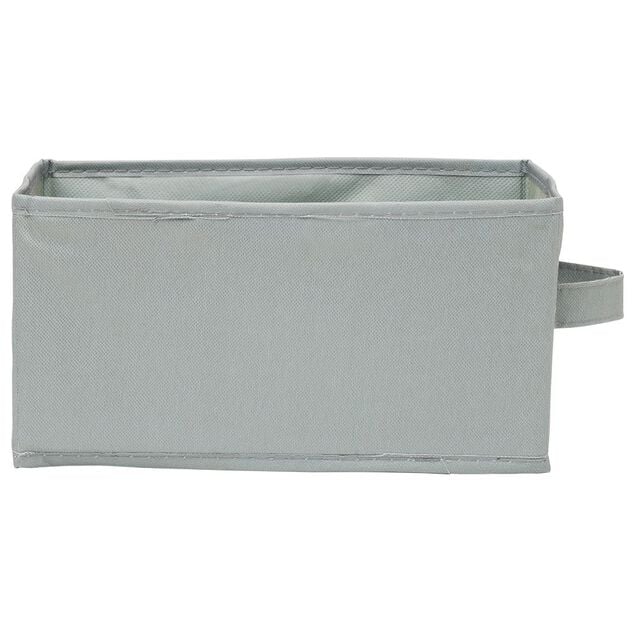 Pani&egrave;re de rangement Box Cube vert 29x15xH15cm