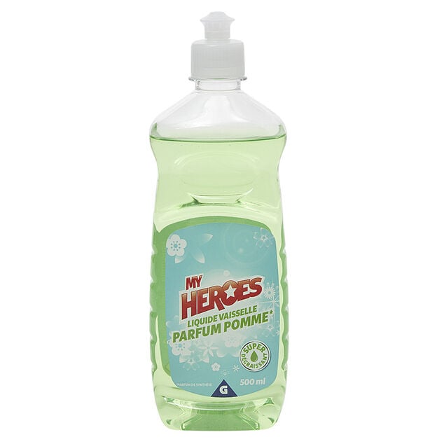 Liquide vaisselle parfum pomme 500 ml