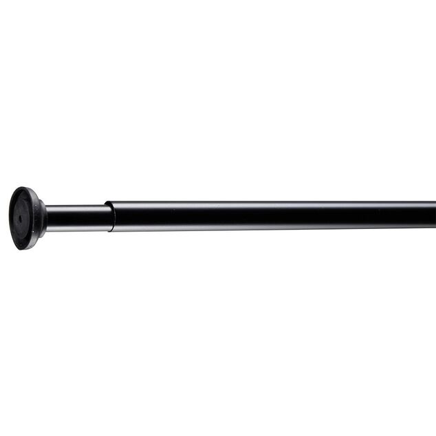 Tringle poussoir noir L110-200cm