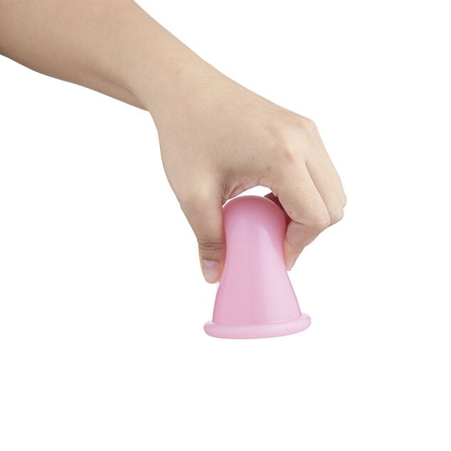 Ventouse x2 en silicone rose