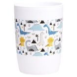 Gobelet motif dinosaure Ø7xH9,7cm