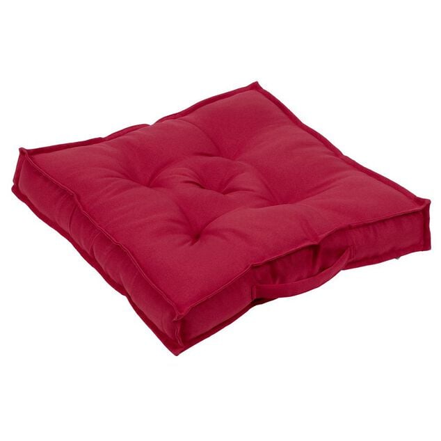 Coussin de sol carr&eacute; 45x45cm 100% polyester