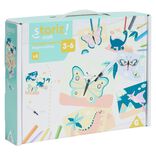 Activit&eacute; coloriage carte magique x6