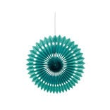 Rosace papier à suspendre verte
