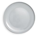 Assiette plate Oslo gr&egrave;s gris &Oslash;27cm