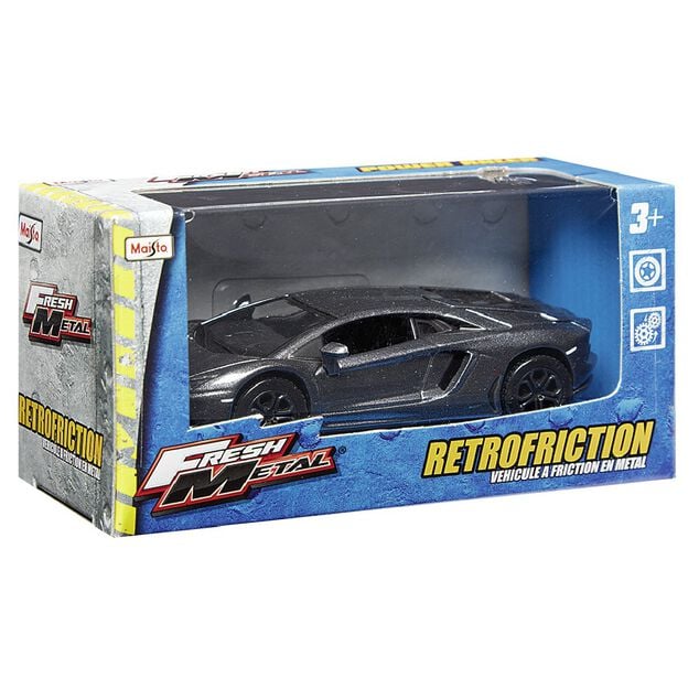 Voiture &agrave; friction licence 1/40e m&eacute;tal