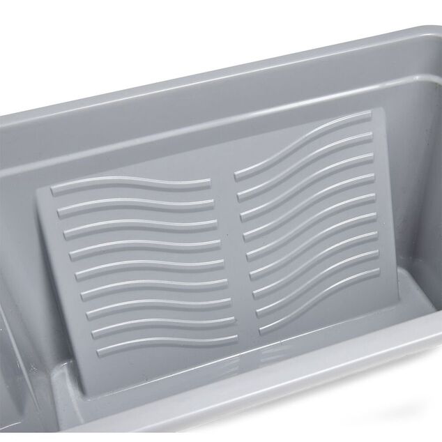 Seau &agrave; peinture 10L en plastique avec anse en acier