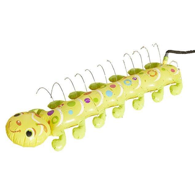 Jet d'eau Chenille gonflable