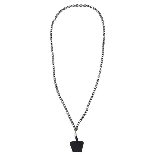 Bijou chaîne de téléphone en plastique L120cm - 2 modèles