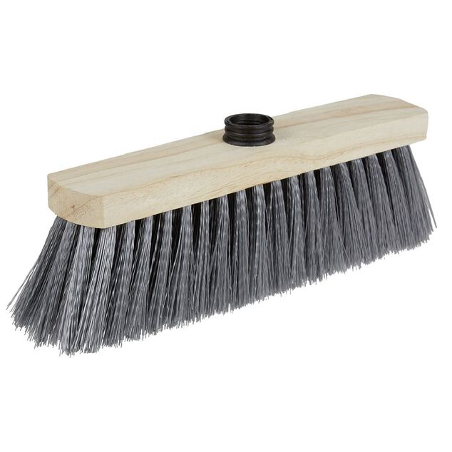 Tête de balai en bois pour sol en ciment