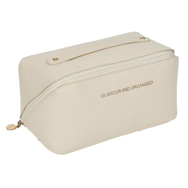 Trousse de toilette glamour 23,5x10,5x11cm (3 mod&egrave;les)