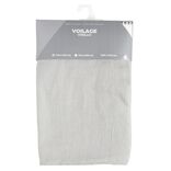 Voilage &agrave; oeillets gris clair