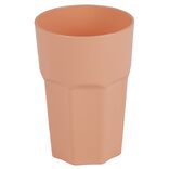 Gobelet en plastique couleur unie x 4