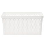 Pani&egrave;re linge 40L blanc