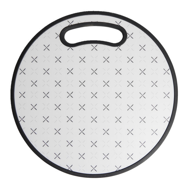 Planche &agrave; d&eacute;couper ronde en plastique &Oslash;39,5cm