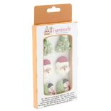 D&eacute;cor sucr&eacute; pour g&acirc;teau de No&euml;l x6