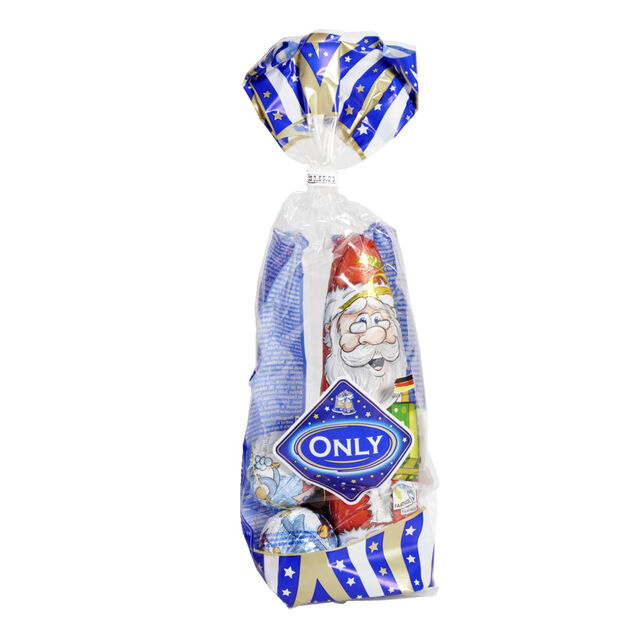 Assortiment de chocolats avec P&egrave;re No&euml;l 100Gr