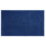 Tapis de bain polyester effet chenille 100x60cm