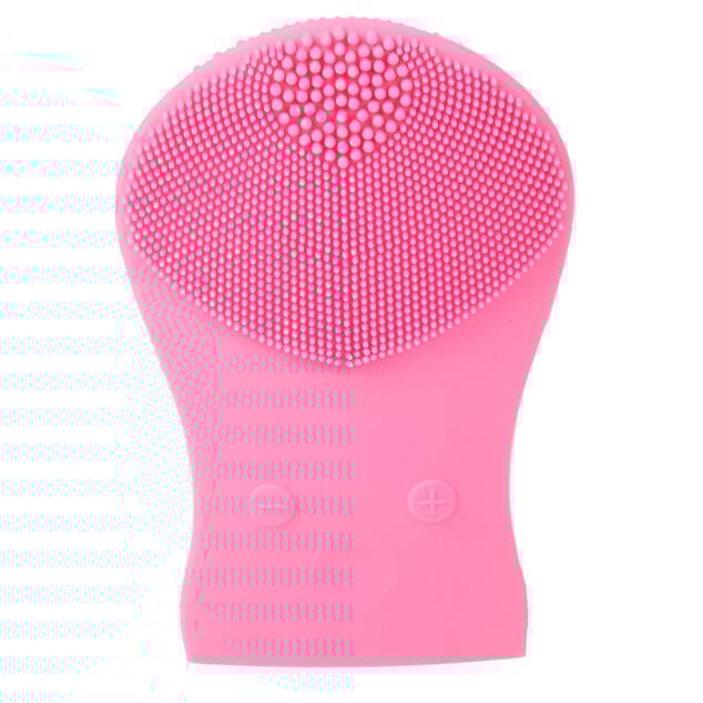 Brosse nettoyante rose pour visage