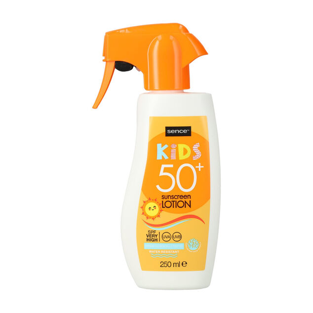 Cr&egrave;me solaire enfant SPF50 Sence pulv&eacute;risateur 250ml