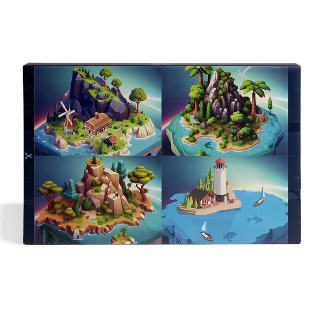 Calendrier de l'avent 24 animaux 4 mondes