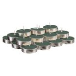 Bougie chauffe plat verte senteur eucalyptus x30