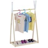 Penderie enfant en bois 78,5x39xH126cm