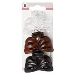 Pince crocodile design papillon L.6 cm x3