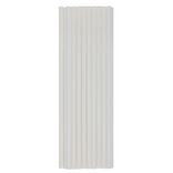 Paille en carton blanc x20
