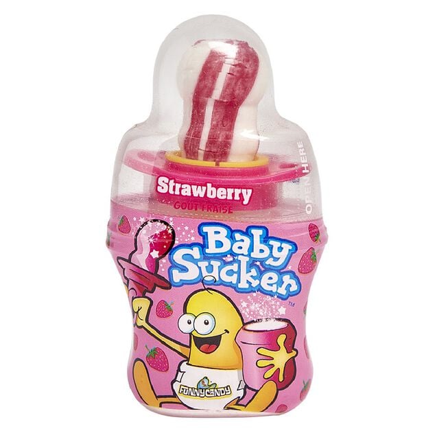 Sucette t&eacute;tine avec poudre