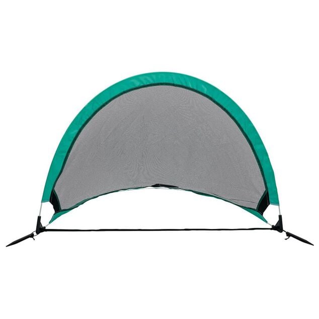 Cage de football pliable avec sac de transport 120xH60cm vert