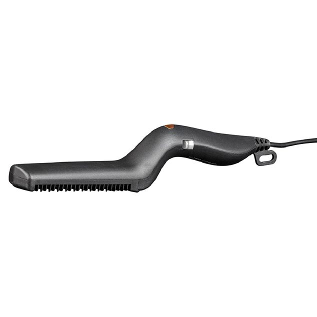 Mini lisseur 2en1 Homday barbe et cheveux avec peigne int&eacute;gr&eacute;