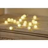 Guirlande lumineuse 20 LED blanc chaud 2,2m