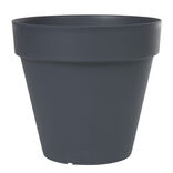 Cache pot rond 23 L gris