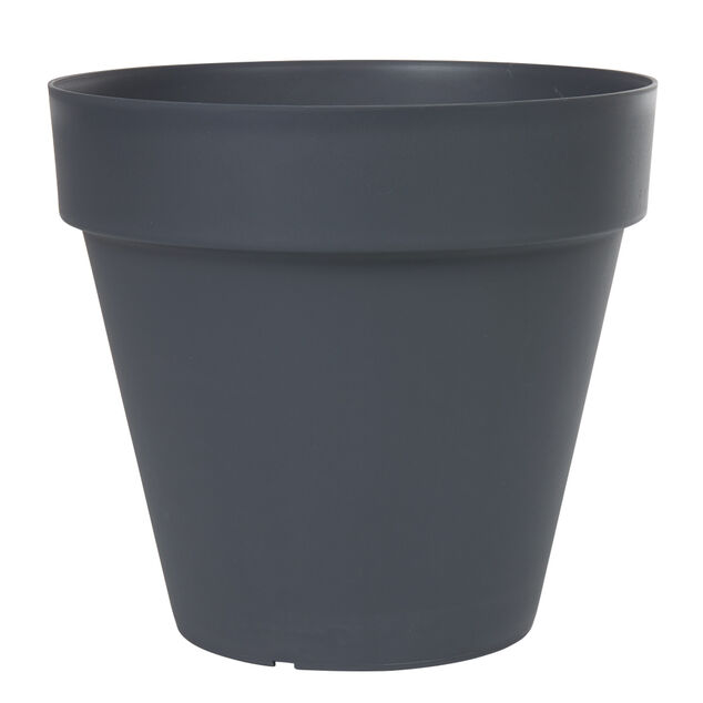 Cache pot rond 23 L gris