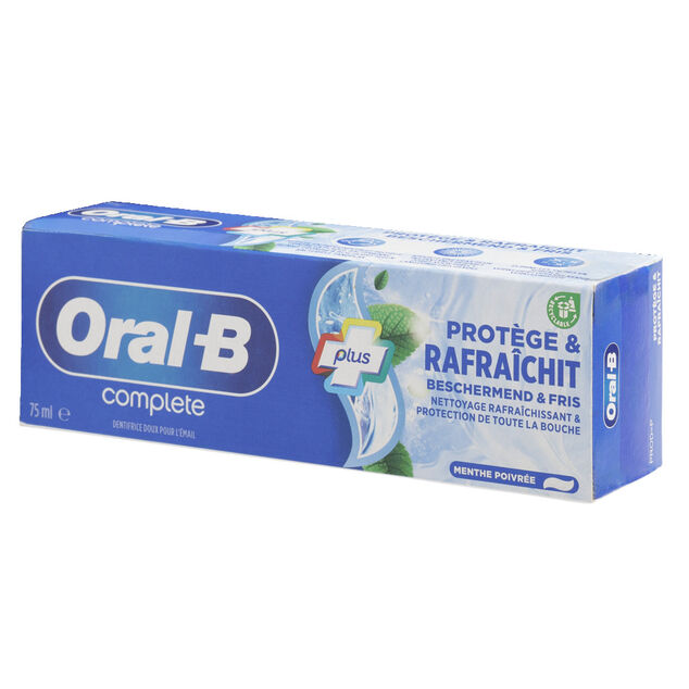 Dentifrice Oral-B Complete Plus Protège et rafraîchit 75ml