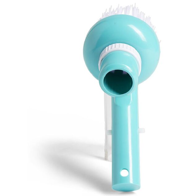Brosse aspirateur pour coin de piscine