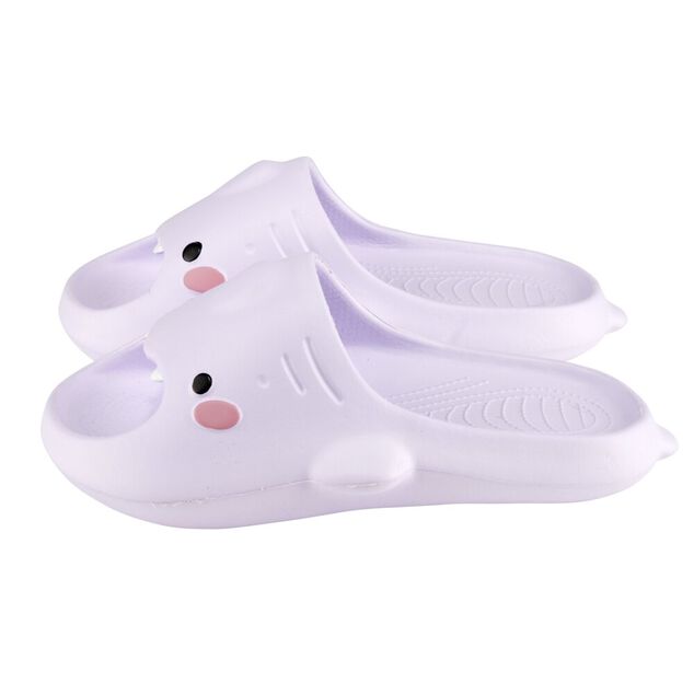 Claquettes raie manta violet 38/39