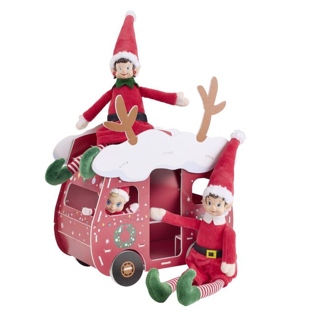 Caravane du lutin far&ccedil;eur &agrave; monter soi-m&ecirc;me L30cm