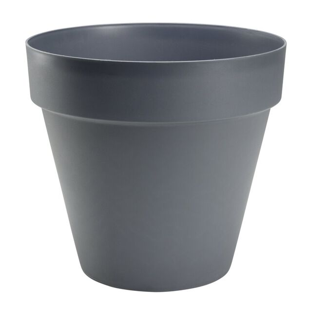 Cache pot rond 23L gris