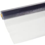 Toile cir&eacute;e cristal transparent 140 cm