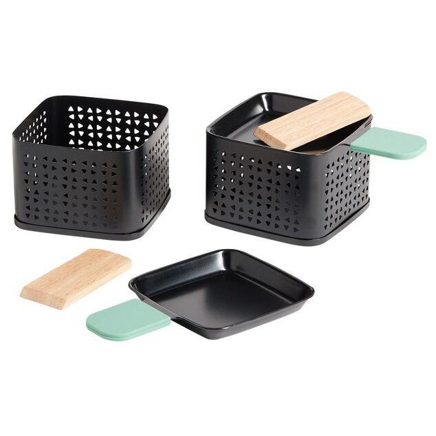 Service raclette &agrave; la bougie pour 2 personnes