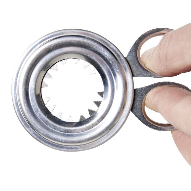 Coupe oeuf &agrave; la coque en inox
