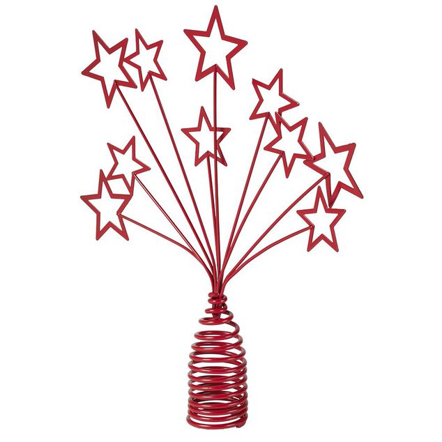 Cimier tête de sapin étoiles filantes Noël - 3 modèles