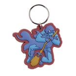 Porte cl&eacute; Harry Potter caoutchouc bleu