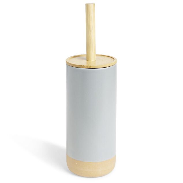 Brosse WC céramique Ø10,7x39cm