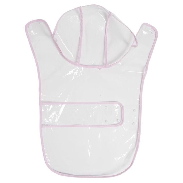 Manteau de pluie imperm&eacute;able transparent pour chien - Taille M