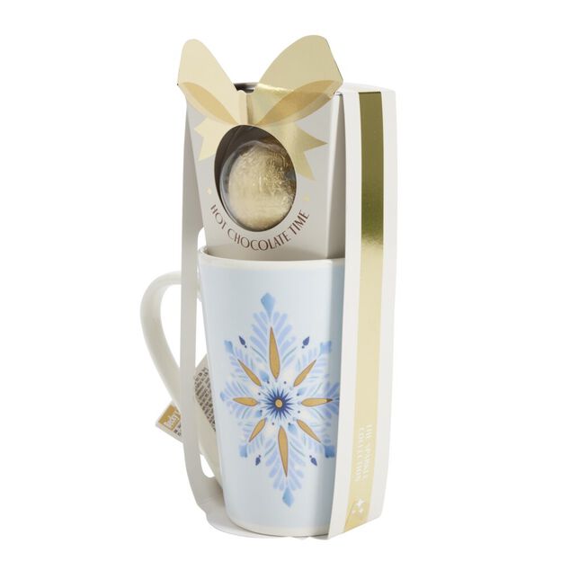 Coffret mug No&euml;l 330ml avec oeuf en chocolat (3 mod&egrave;les)