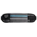 Ceinture de sport 37x10cm polyester gris