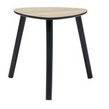 Bout de canap&eacute; Joseph marron &Oslash;40xH39,5 cm